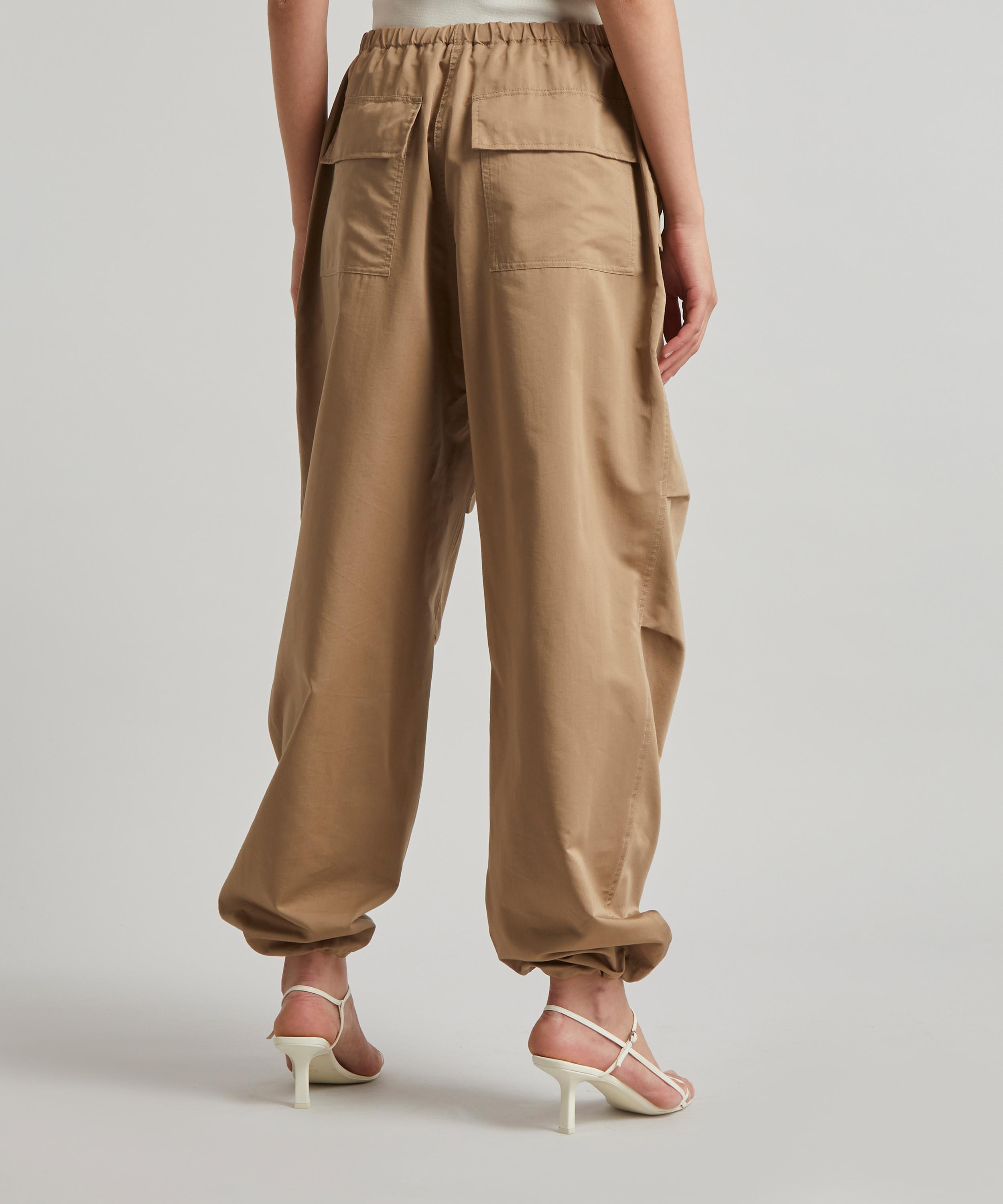 The Row Antica Cotton Blend Trousers Liberty