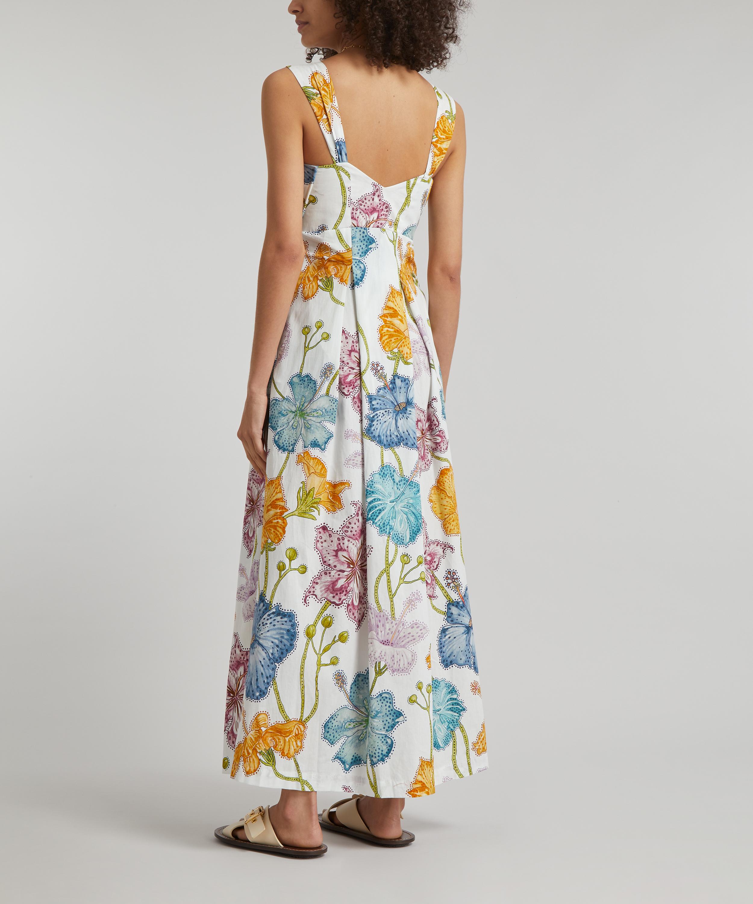 Hayley Menzies - Carmen Cotton Maxi-Dress image number 3
