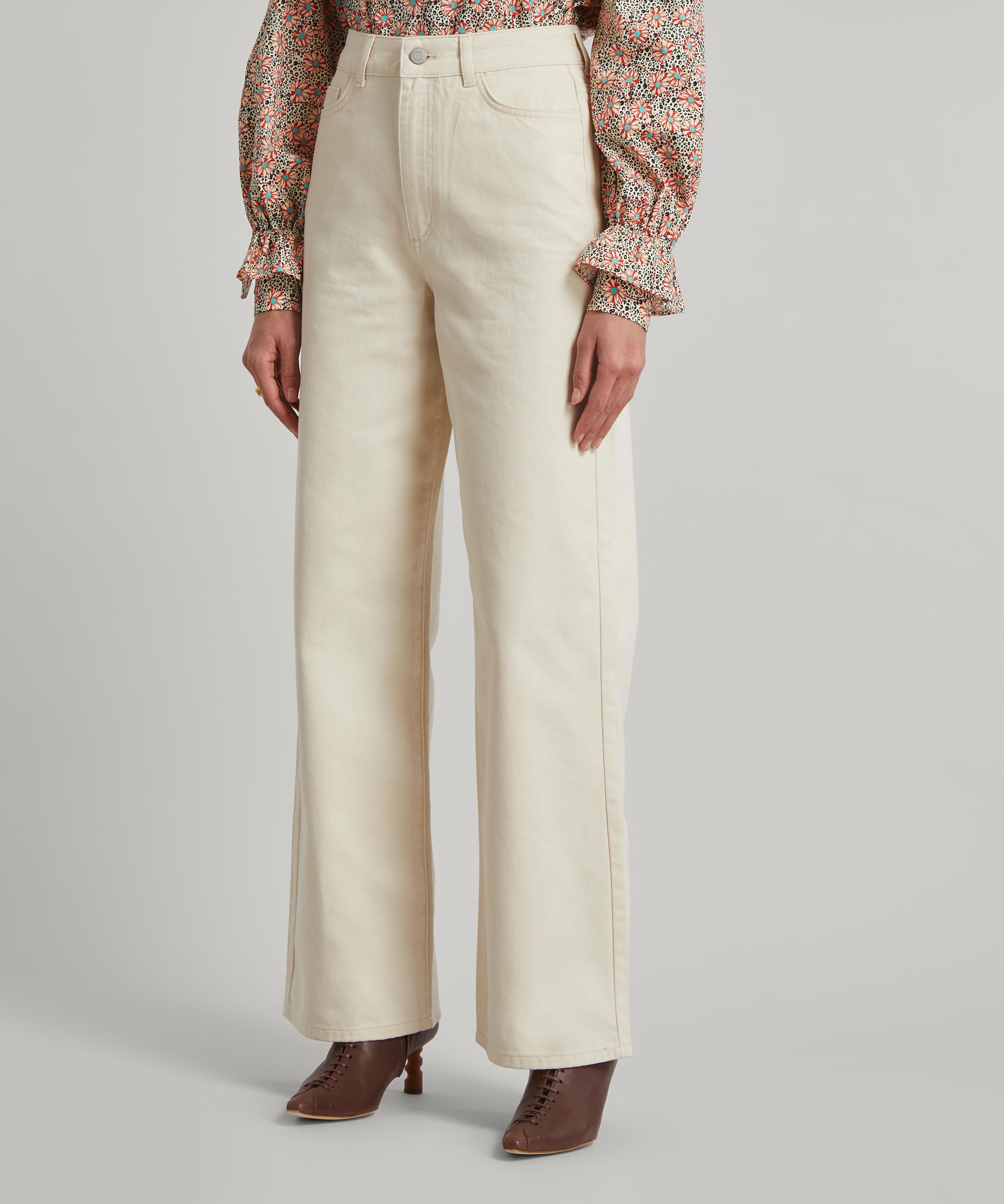 Aligne - Freda High-Waisted Straight Leg Jeans image number 1