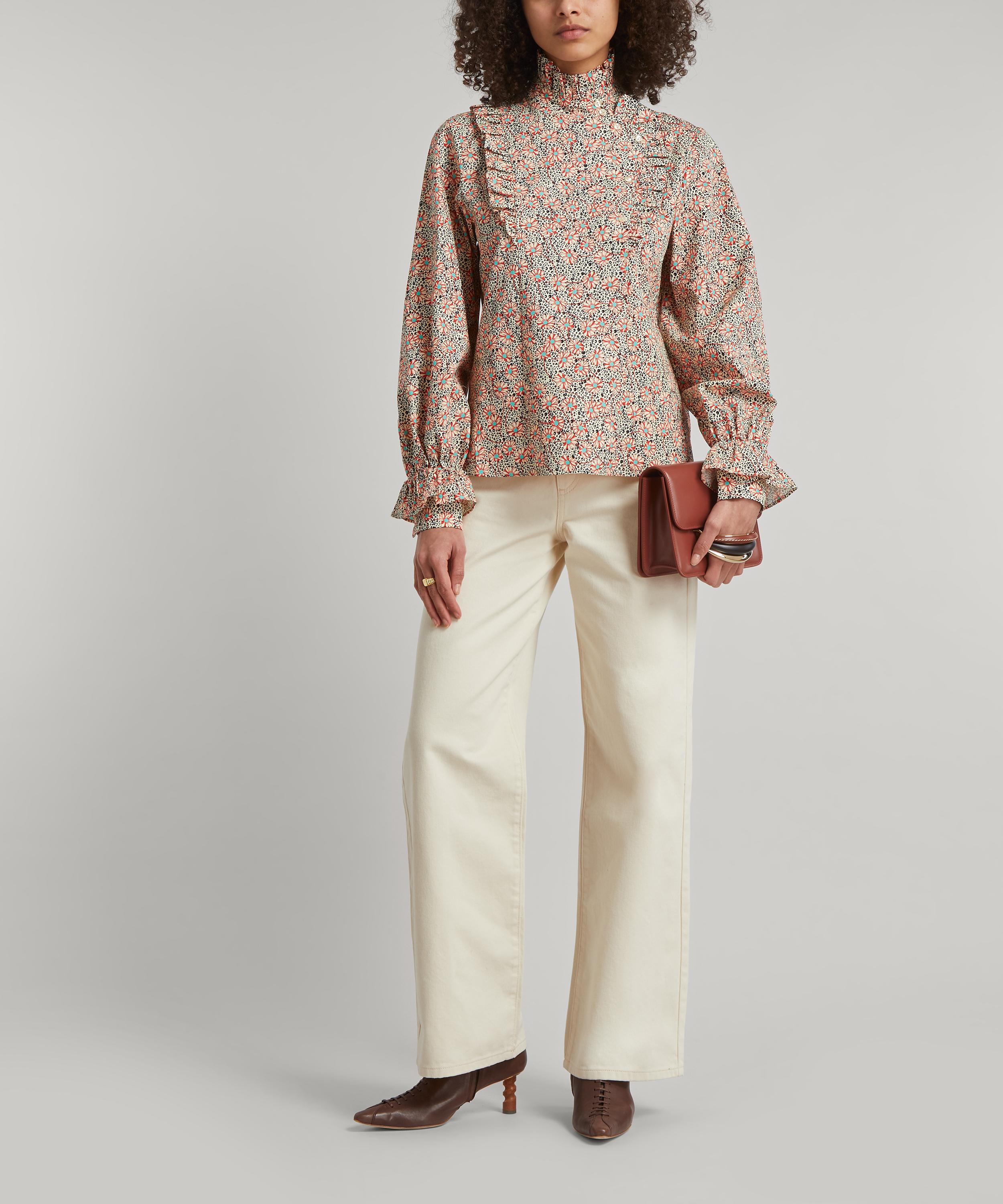 Aligne - Freda High-Waisted Straight Leg Jeans image number 2