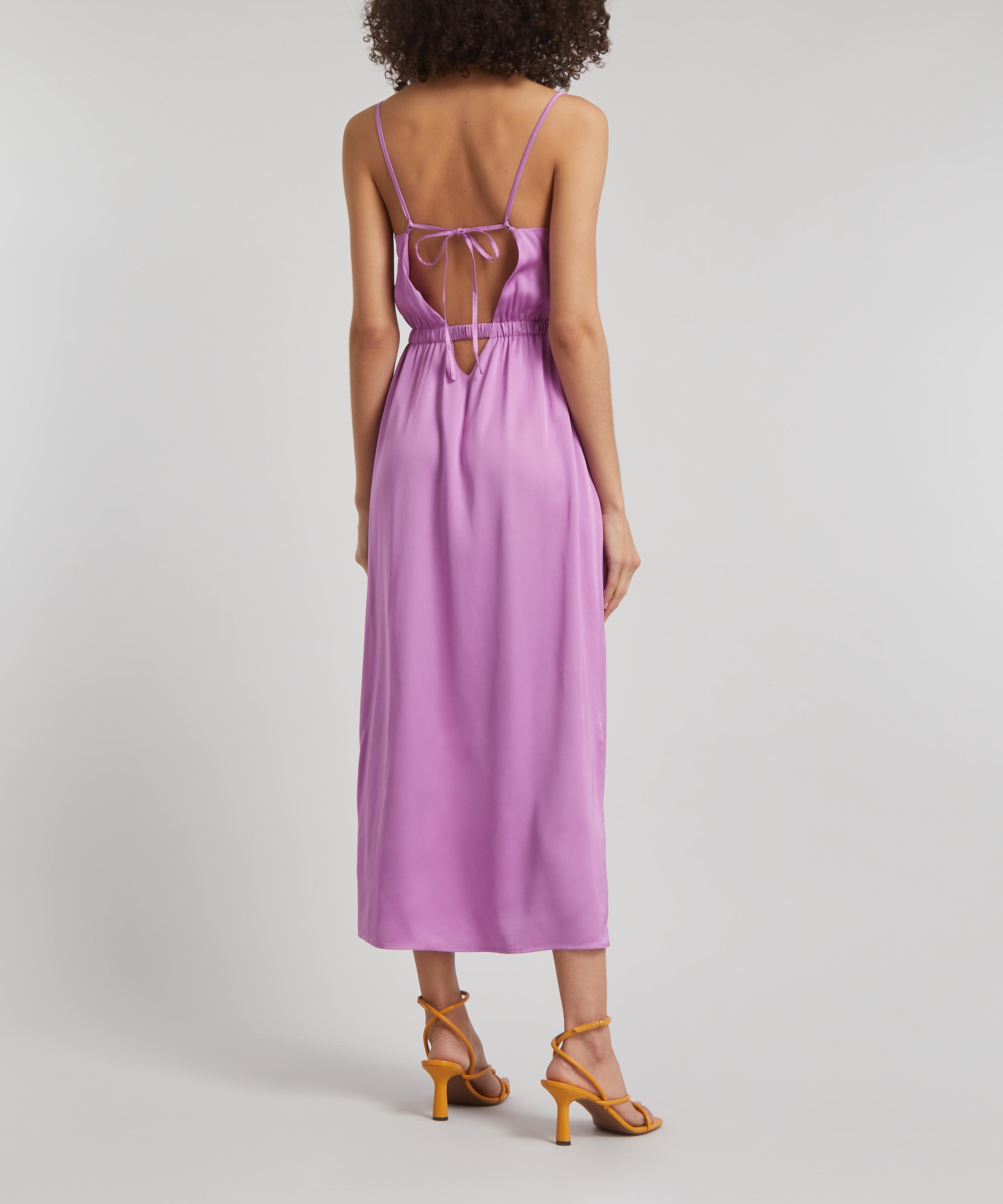 LOW BACK SLIP DRESS