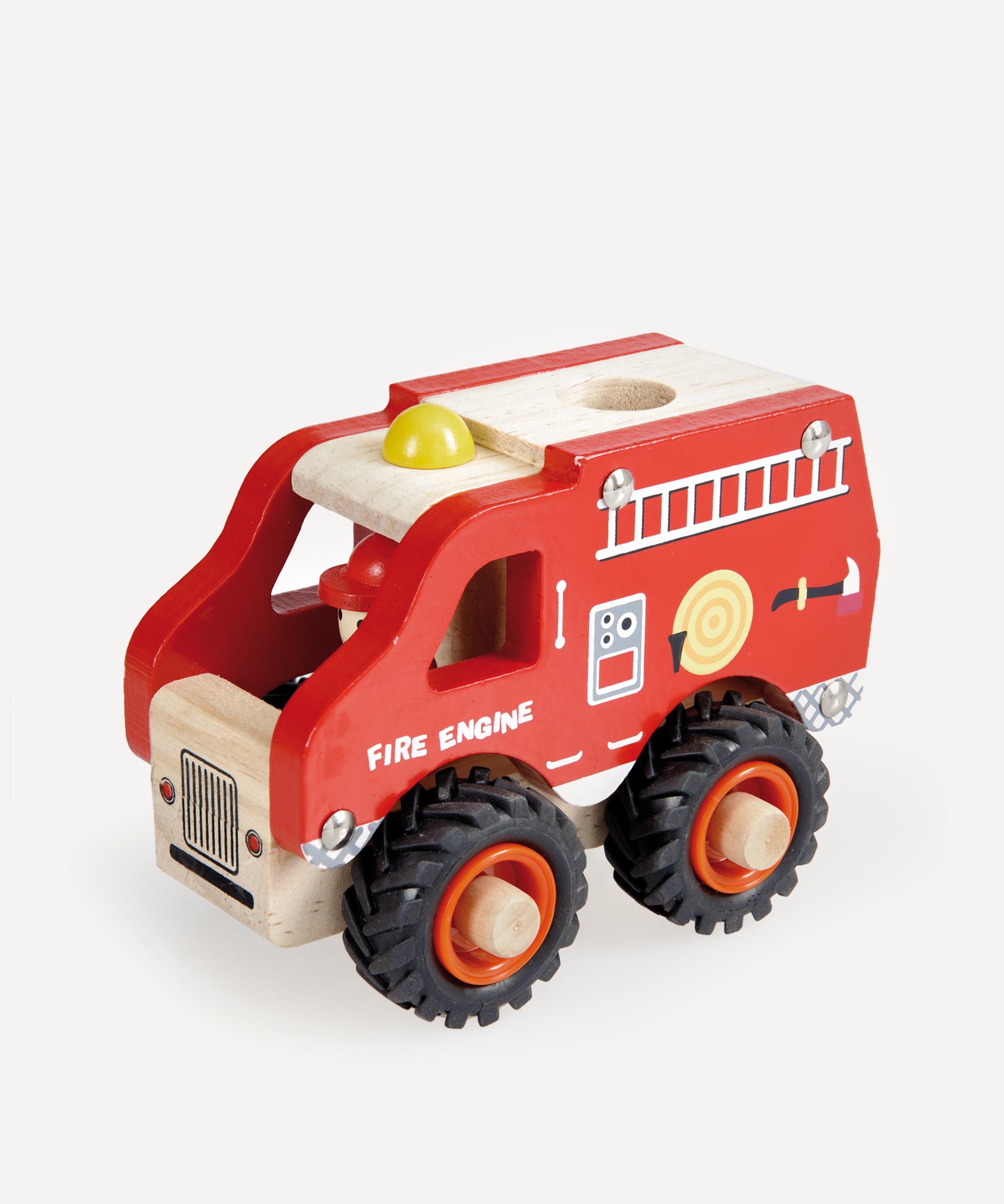 Egmont Toys - Wooden Fire Engine Toy image number 0