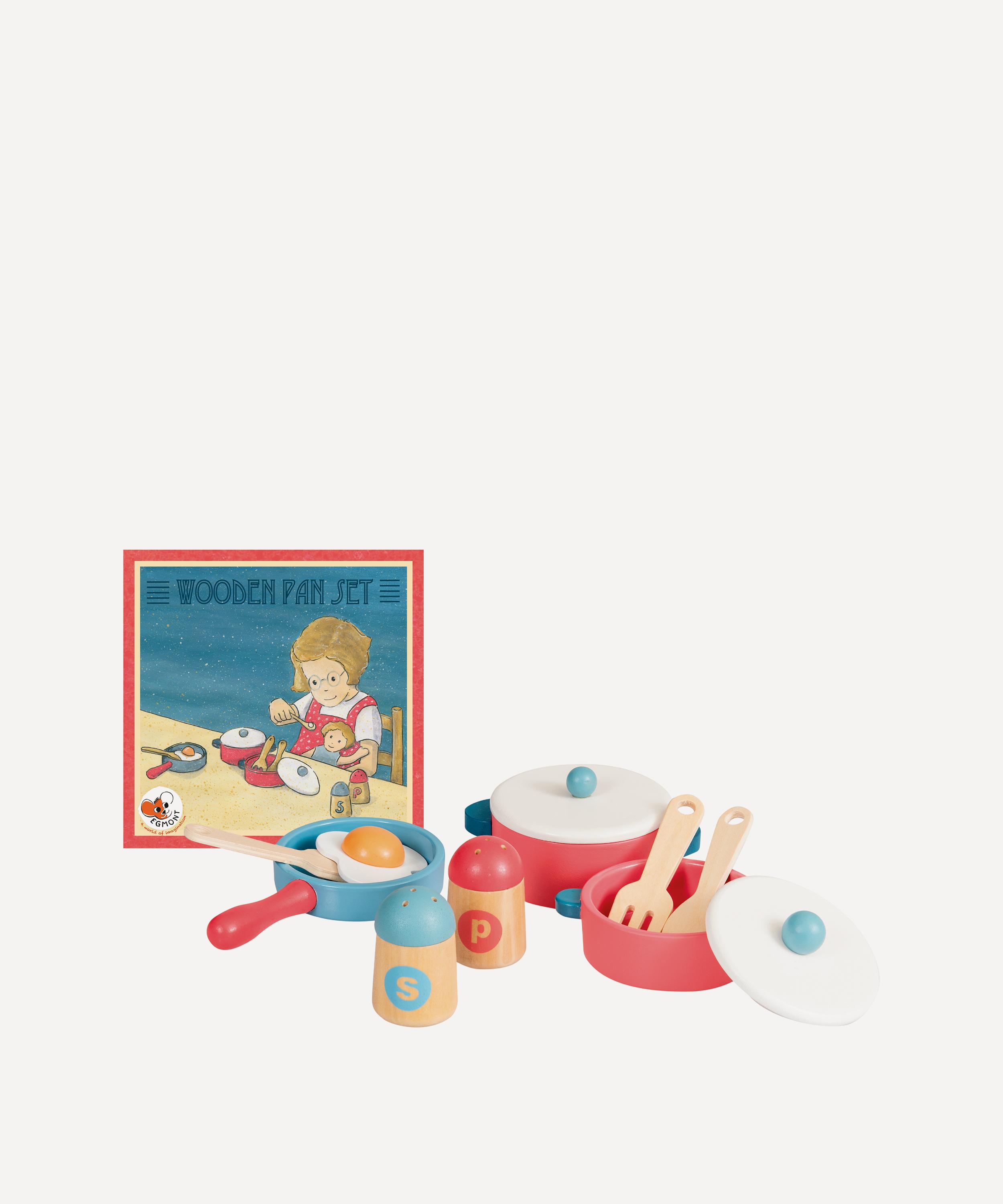Egmont Toys - Wooden Pan Set Toy image number 0