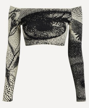 Paloma Wool - Lucy Eye Print Crop-Top image number 0