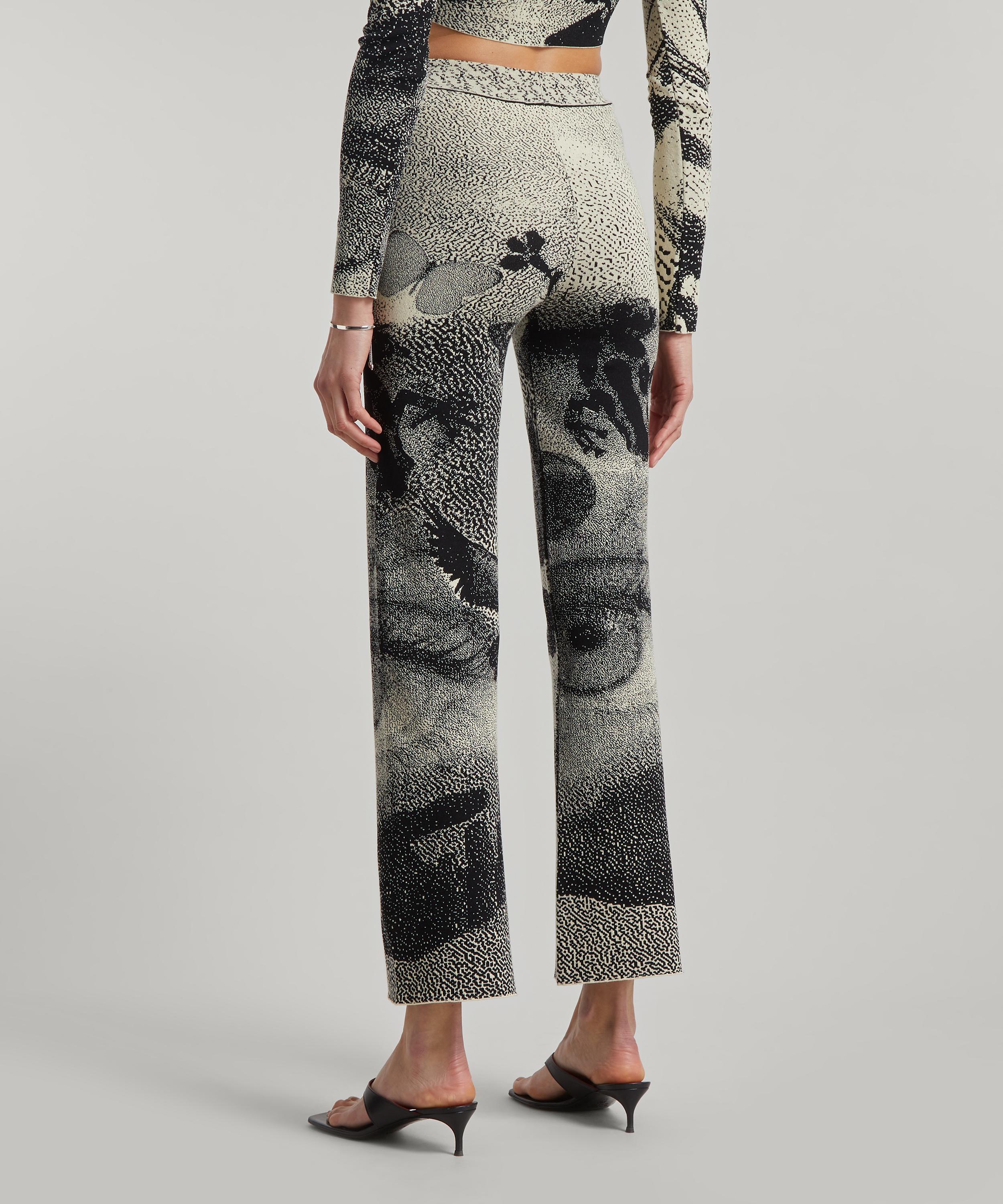 Soho Trouser in Textured Wool, Women's Pants