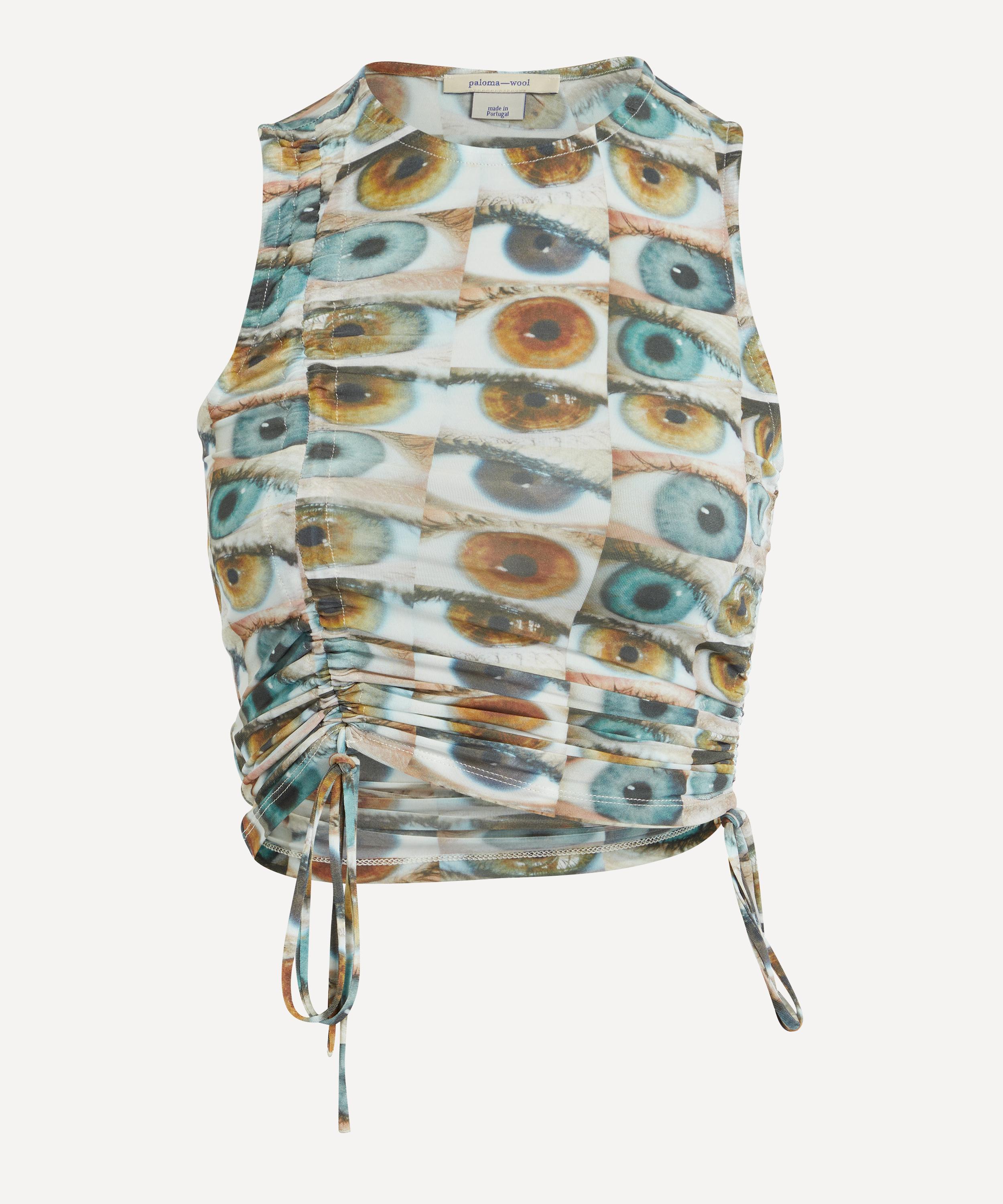 Baviera Eye Print Tank-Top