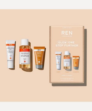 REN Clean Skincare - Glow Once Step Further Radiance Skin Care Kit image number 1