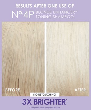 OLAPLEX - No.4P Blonde Enhancer Toning Shampoo 250ml image number 2