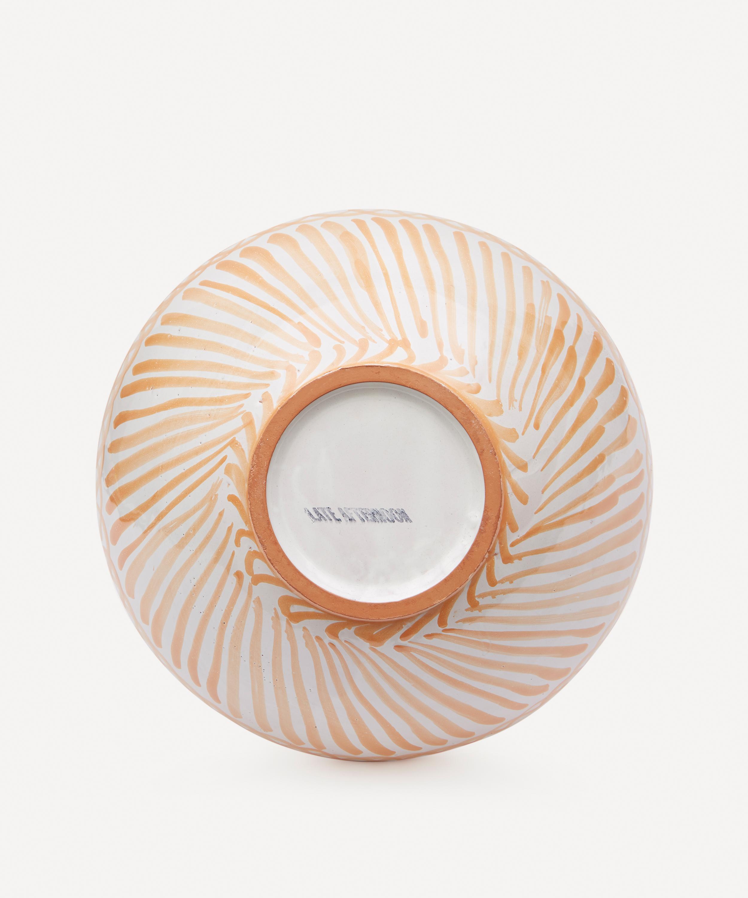 Late Afternoon - Granada Orange Serving Bowl image number 2