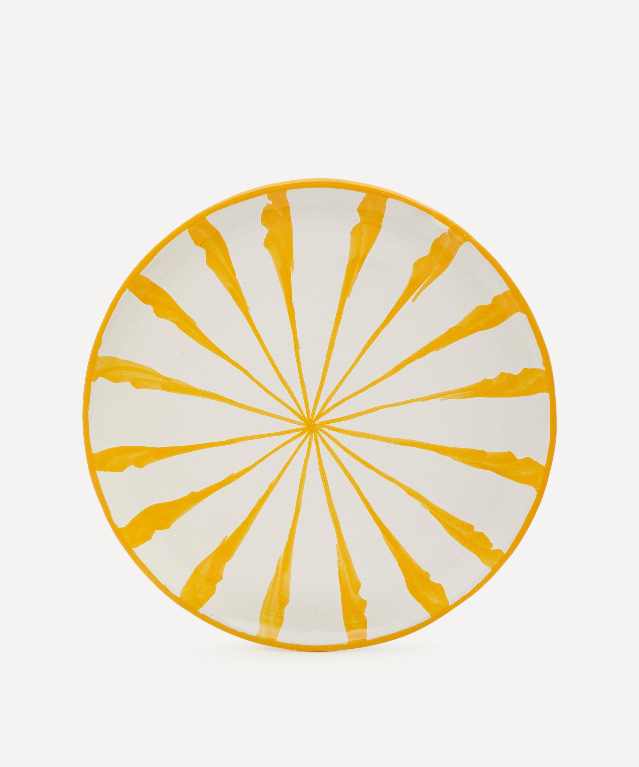 Late Afternoon - Yellow Circus Serving Plate image number 0