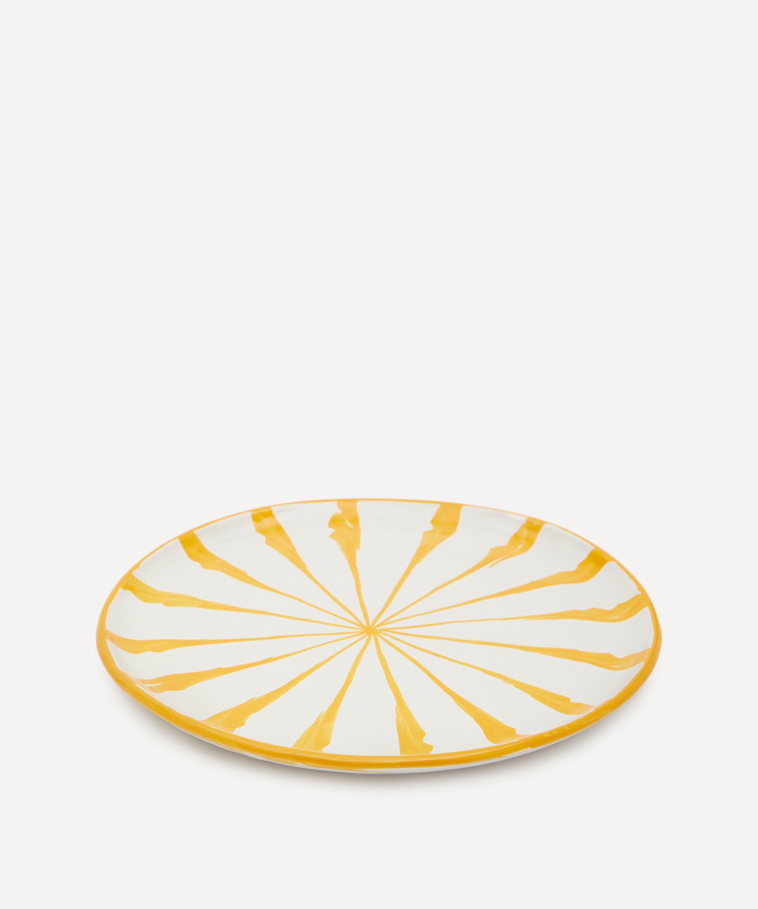 Late Afternoon - Yellow Circus Serving Plate image number 1