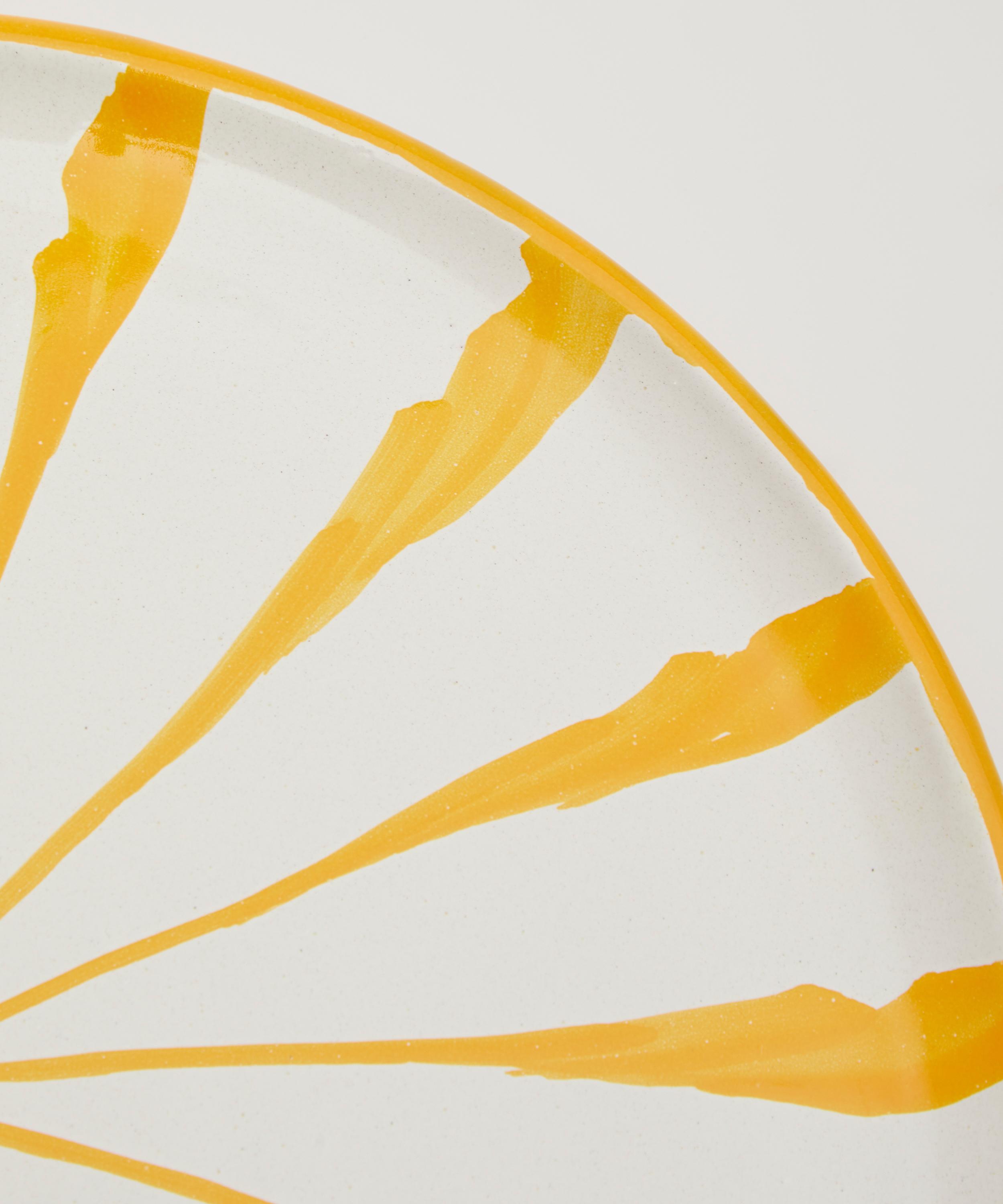 Late Afternoon - Yellow Circus Serving Plate image number 3