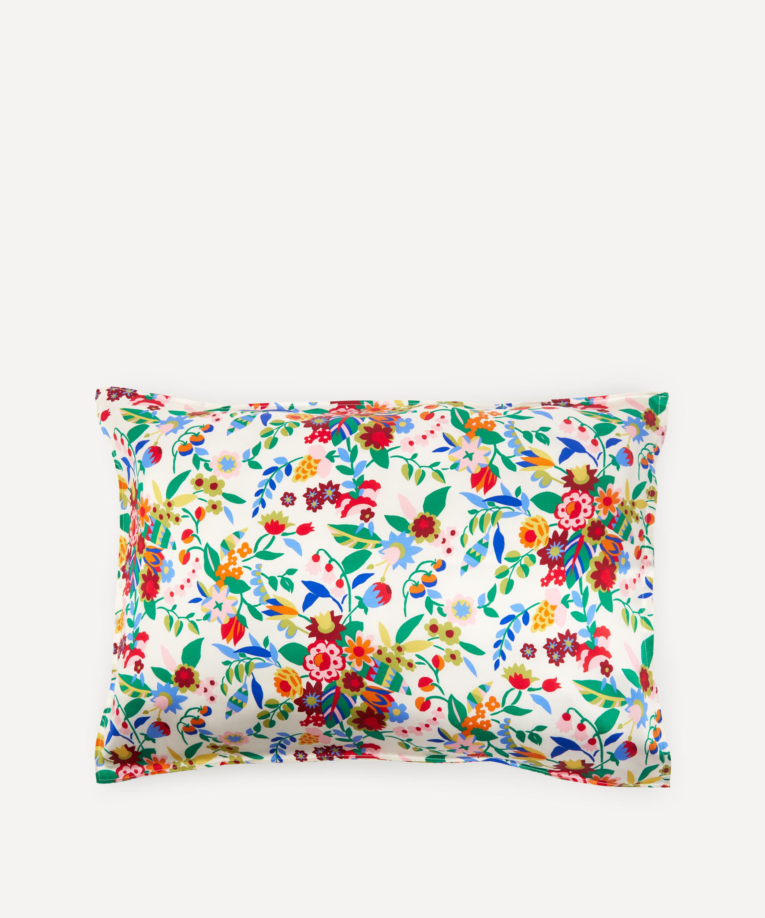 Coco & Wolf - Floral Ballet Silk Pillowcases Set of Two image number 0