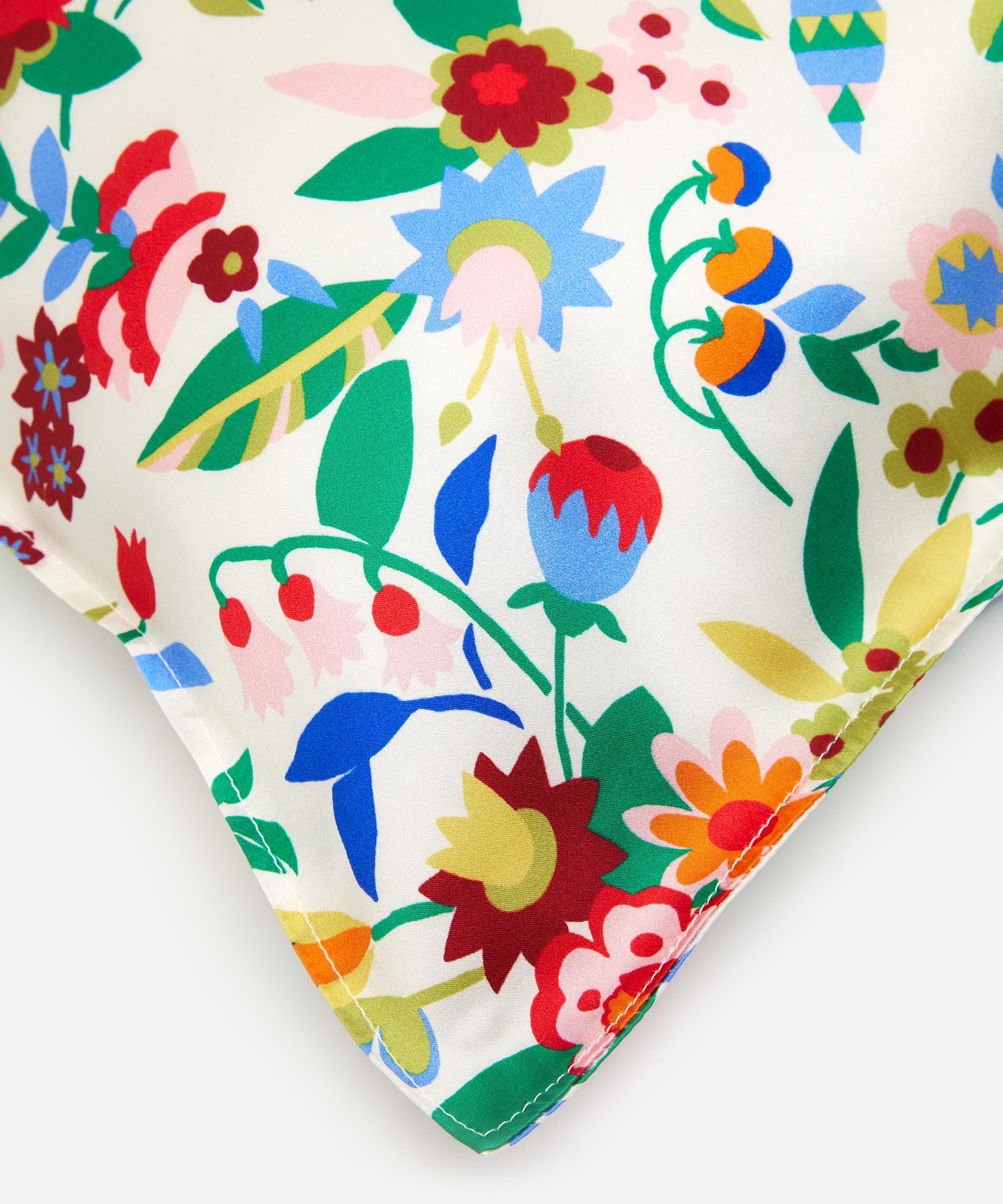 Coco & Wolf - Floral Ballet Silk Pillowcases Set of Two image number 1