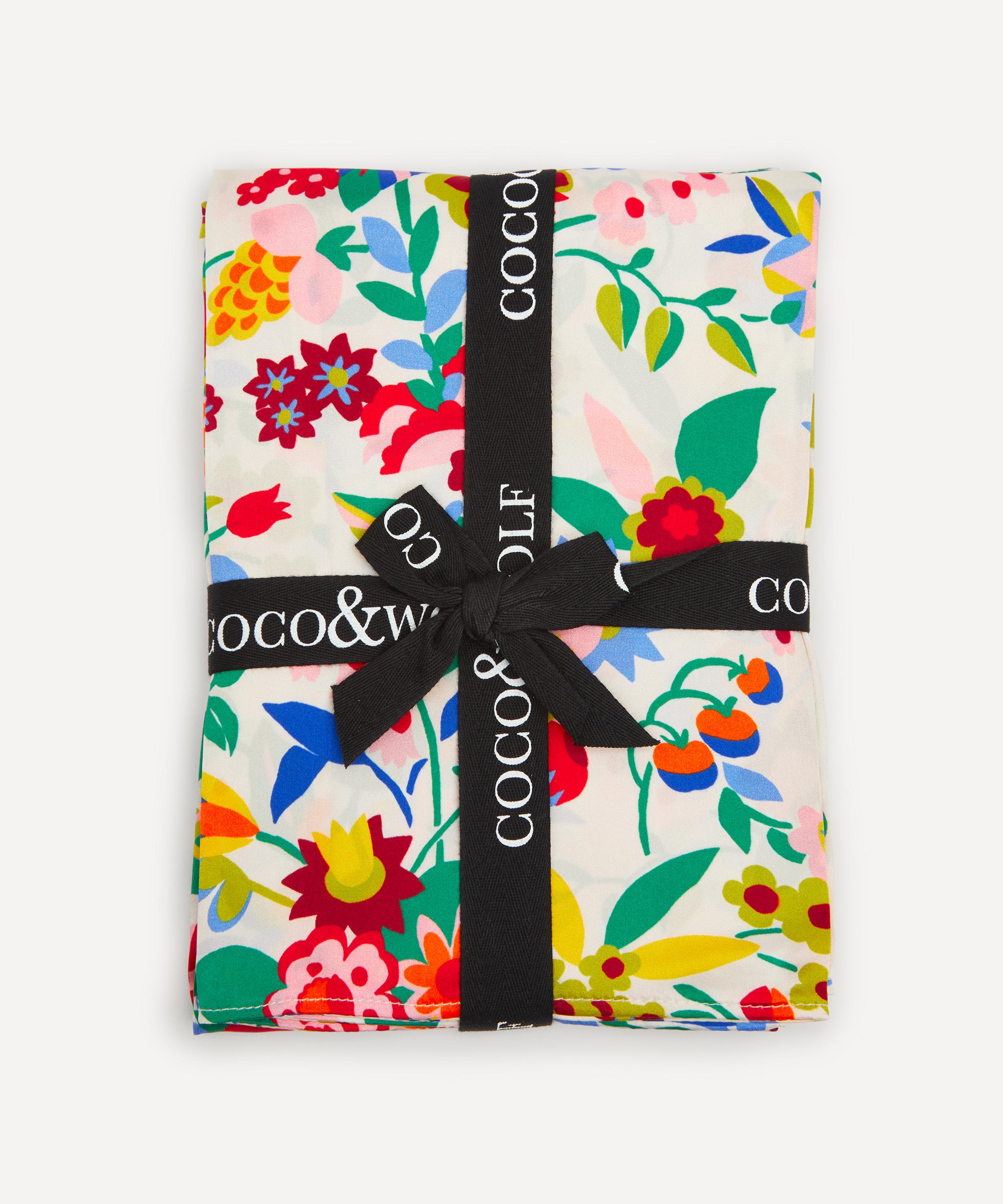 Coco & Wolf - Floral Ballet Silk Pillowcases Set of Two image number 3