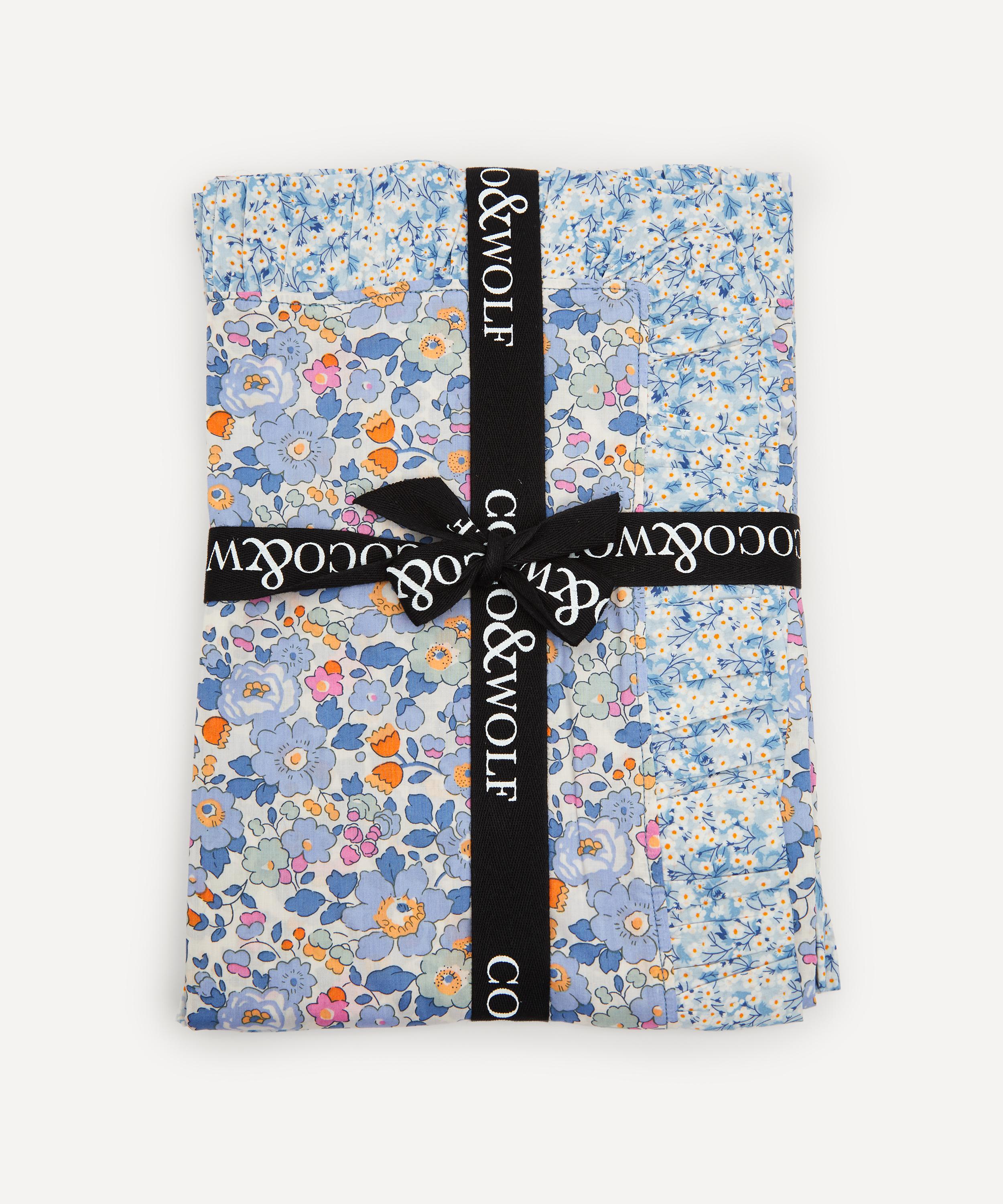Coco & Wolf - Betsy and Mitsi Valeria Frill Edge Pillowcases Set of Two image number 3