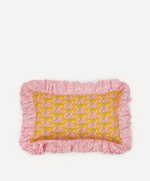 Coco & Wolf - Clementina and Mitsi Valeria Frill Edge Oblong Cushion image number 0