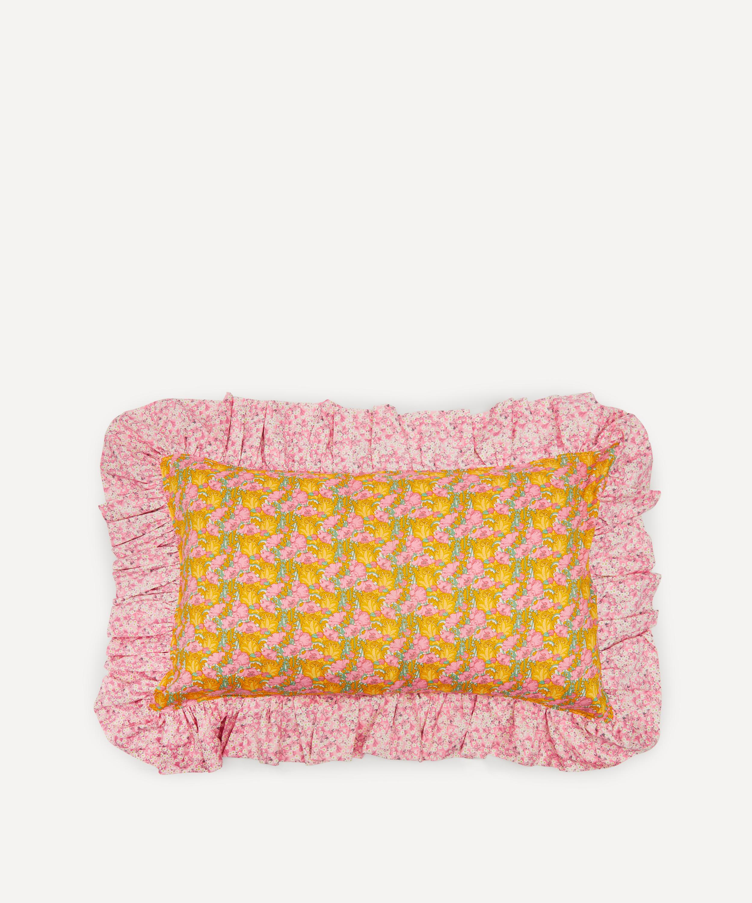 Coco & Wolf - Clementina and Mitsi Valeria Frill Edge Oblong Cushion image number 0