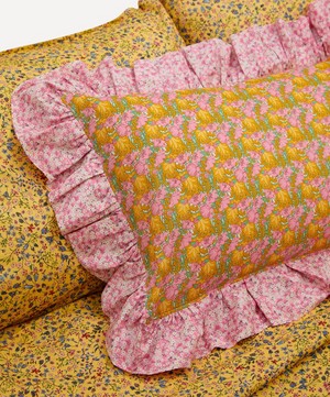 Coco & Wolf - Clementina and Mitsi Valeria Frill Edge Oblong Cushion image number 2