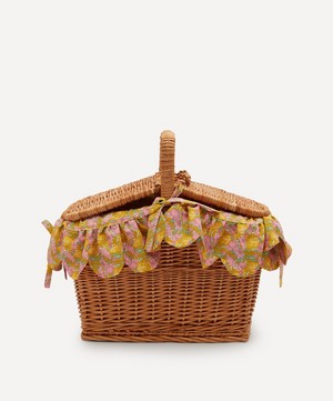 Coco & Wolf - Clementina Rectangle Wicker Picnic Basket image number 0