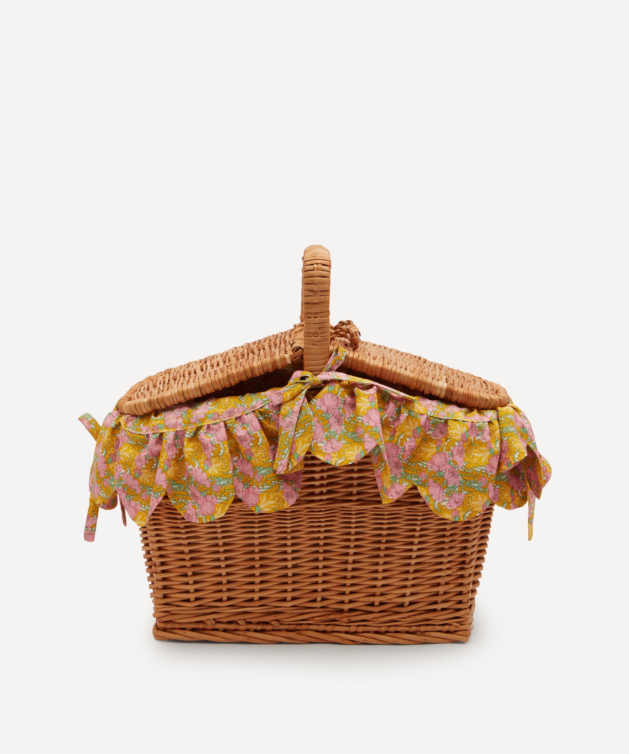 Coco & Wolf - Clementina Rectangle Wicker Picnic Basket image number 0