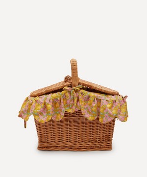 Coco & Wolf - Clementina Rectangle Wicker Picnic Basket image number 2