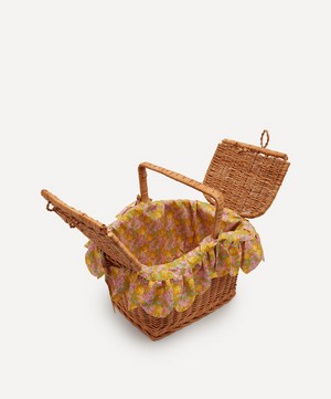 Coco & Wolf - Clementina Rectangle Wicker Picnic Basket image number 3