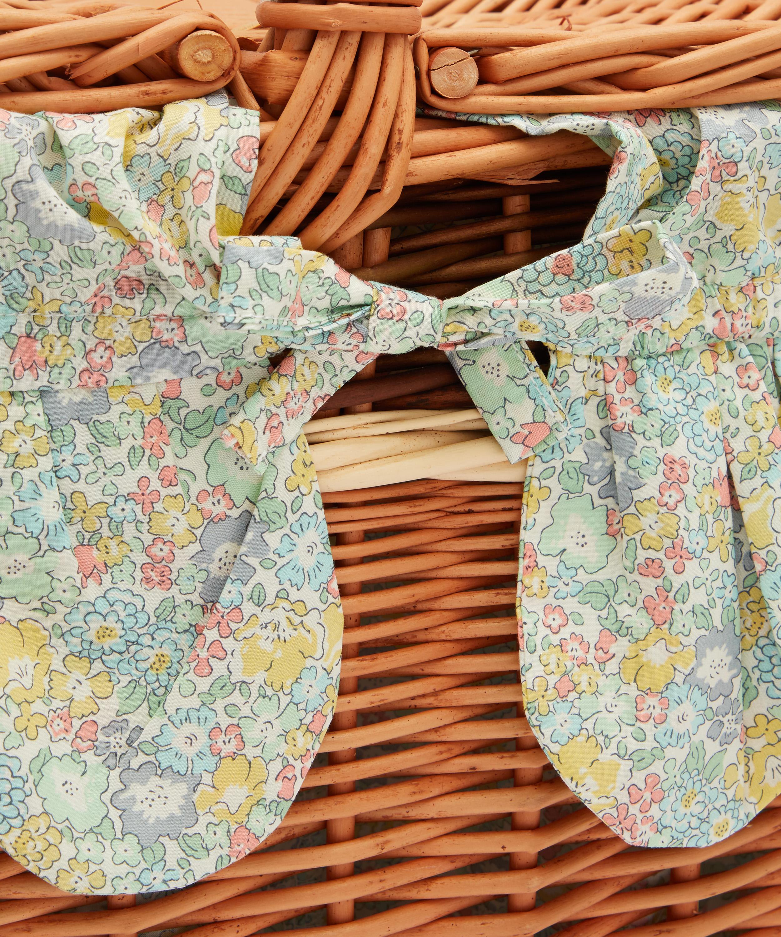 Coco & Wolf - Michelle Pistachio Oval Wicker Picnic Basket image number 4