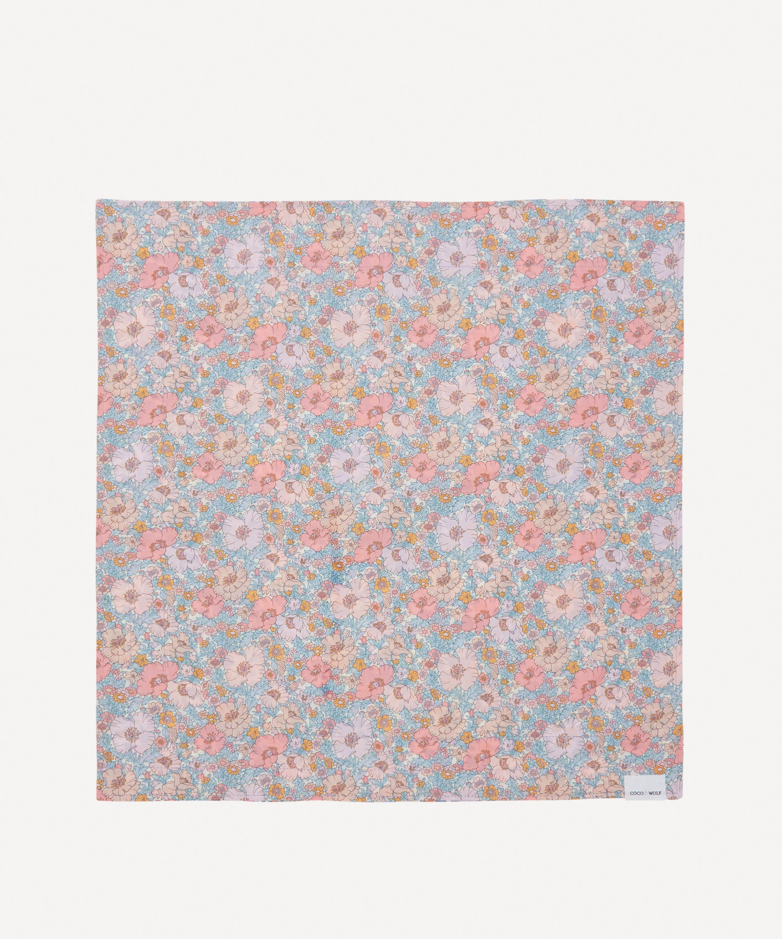 Coco & Wolf - Meadow Song and Betsy Lavender Stitch Edge Napkins Set of Two image number 1