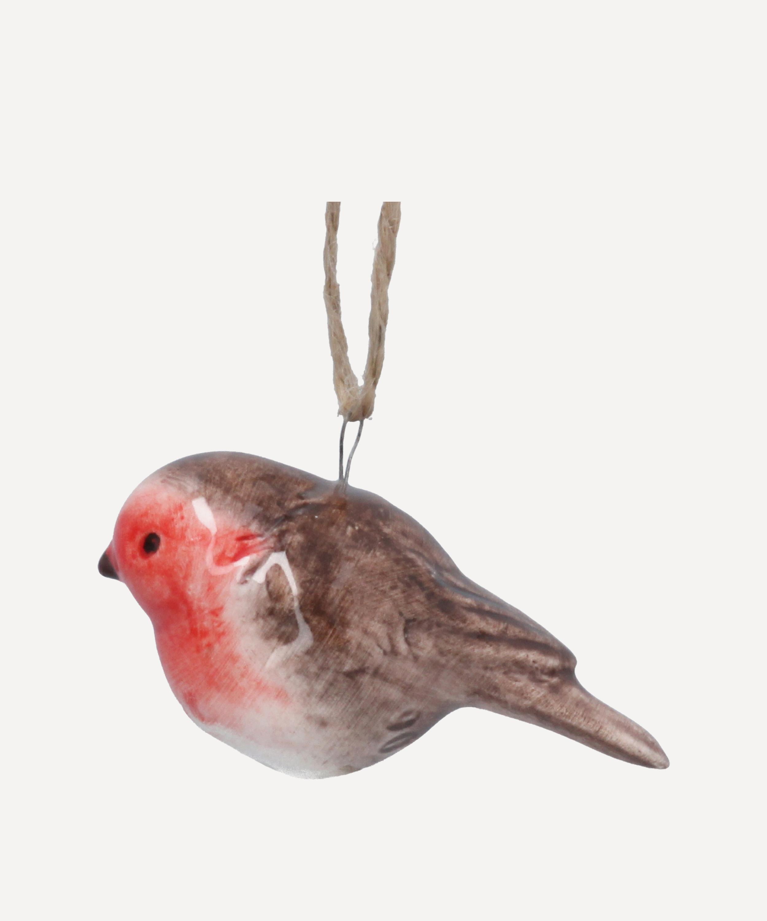 Christmas - Ceramic Robin Decoration image number 0