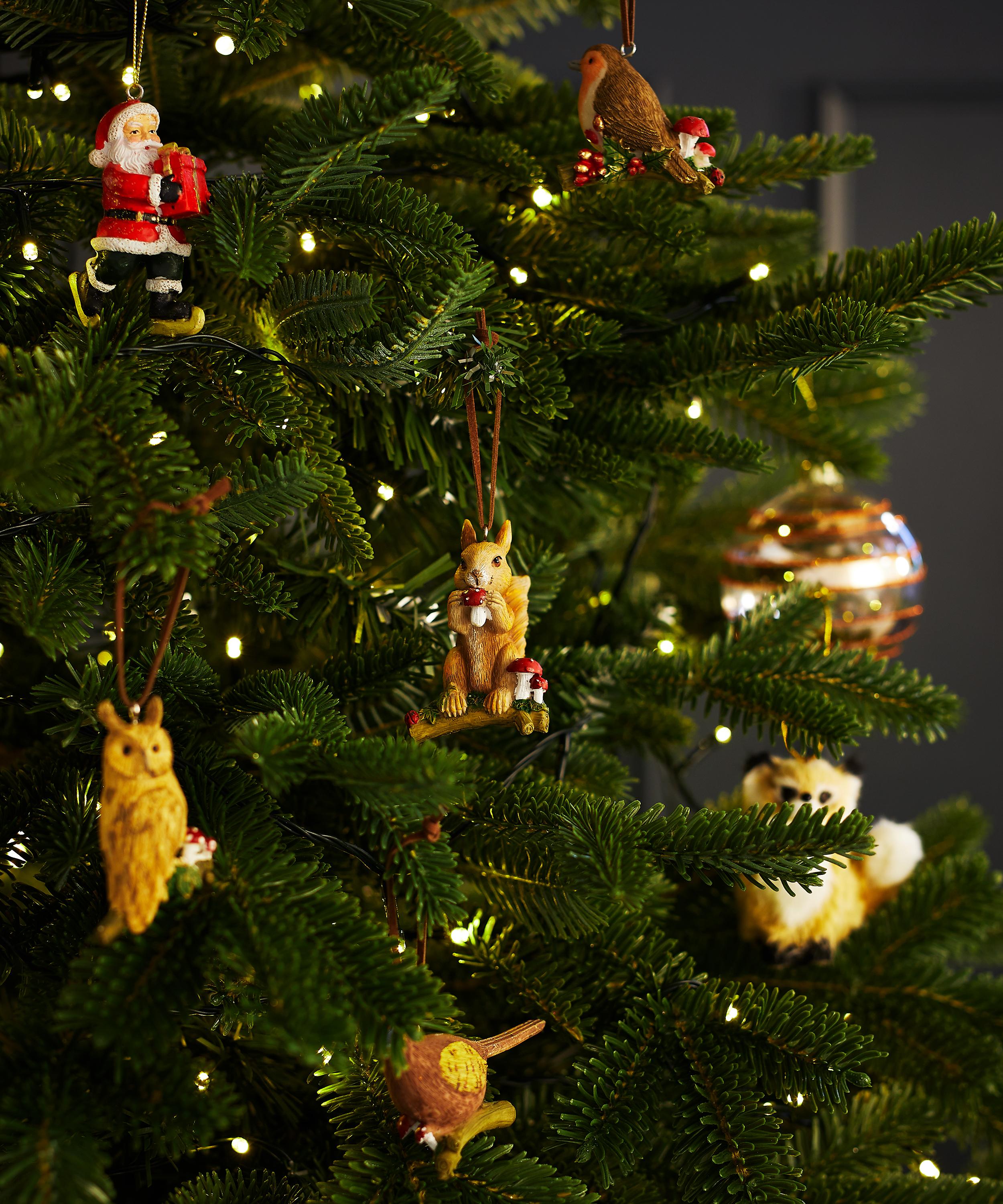 Christmas - Squirrel on Twig Ornament image number 1