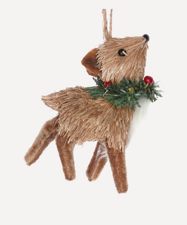 Christmas - Bristle Baby Deer Decoration image number null