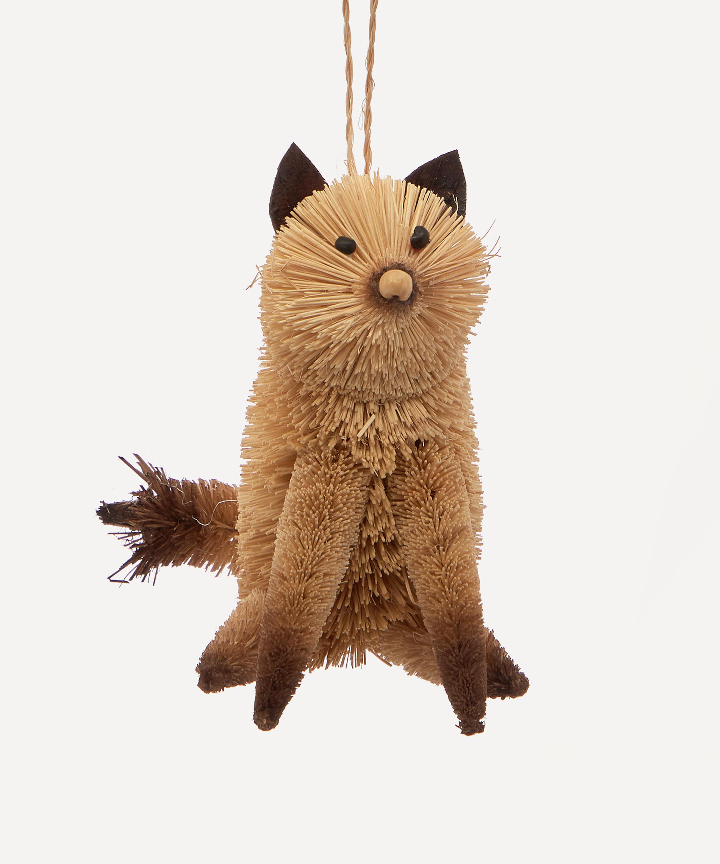Christmas - Bristle Cat Ornament image number 0