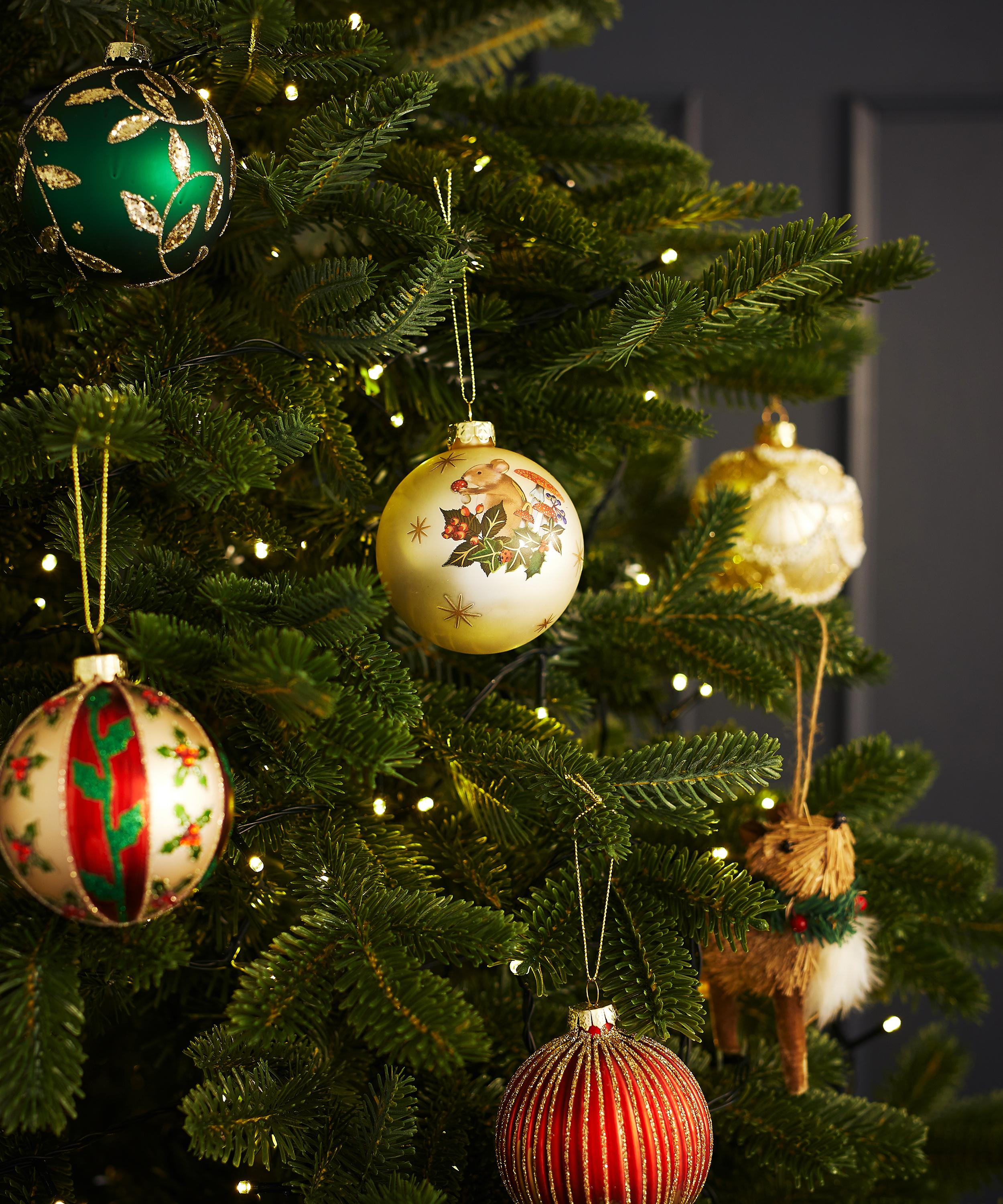 Christmas - Glass Mouse and Toadstool Bauble image number 1