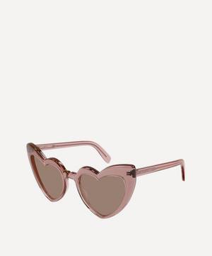 Loulou Heart Shaped Sunglasses