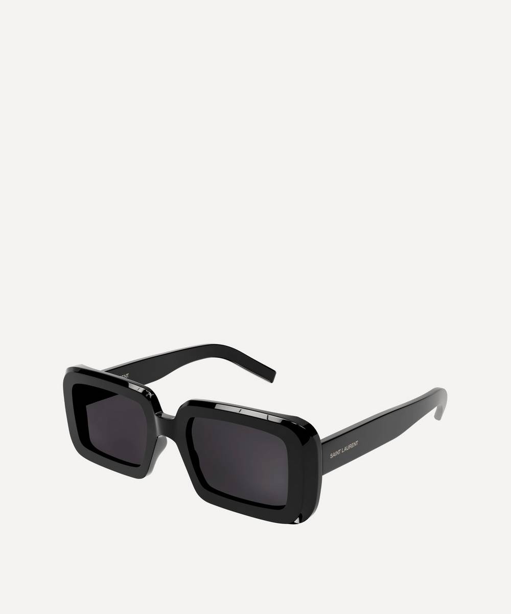 Saint Laurent - Sunrise Rectangle Acetate Sunglasses