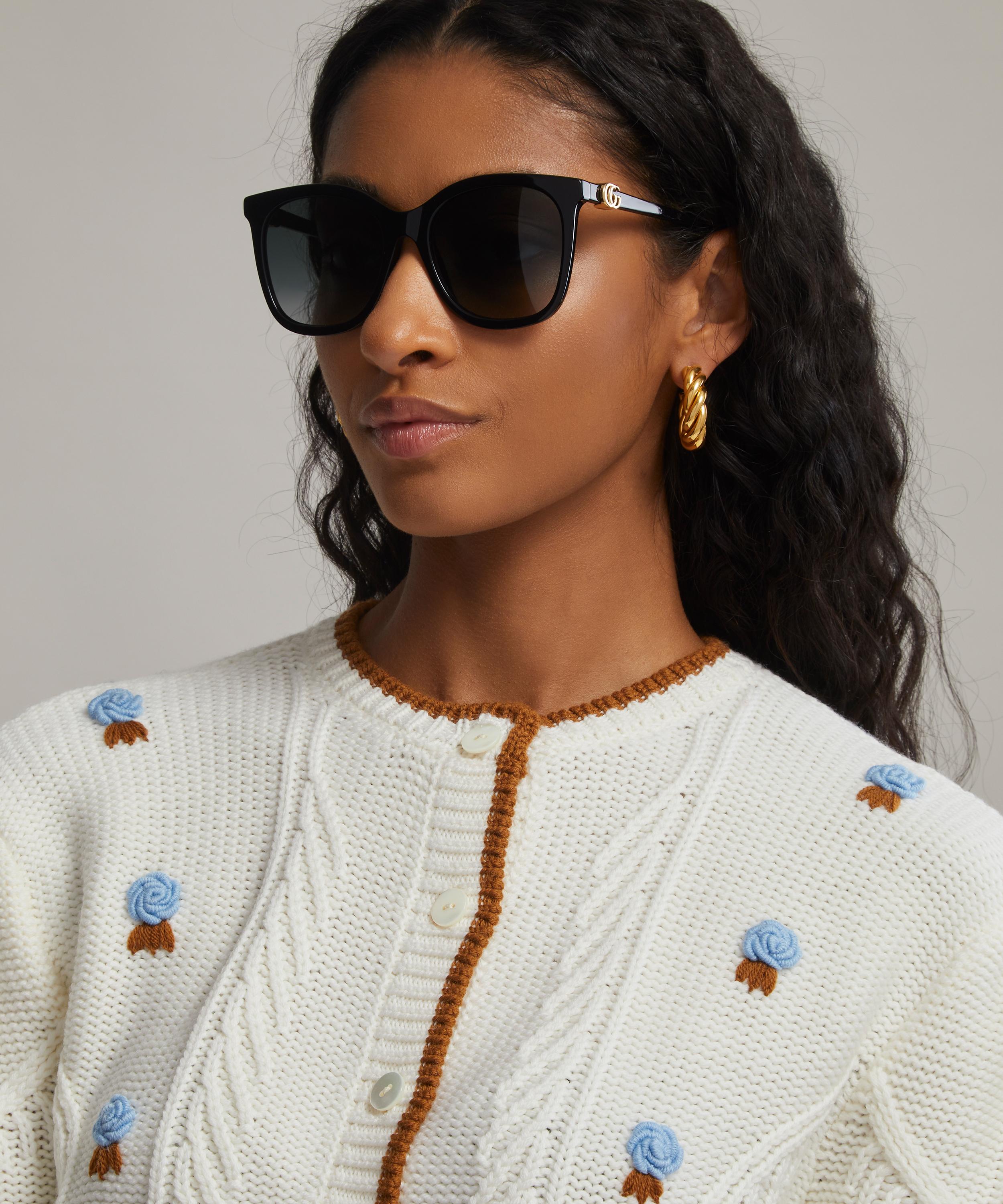 Gucci oversized square sunglasses online