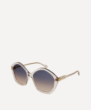 Chloé - Oversized Pentagon Sunglasses image number 0