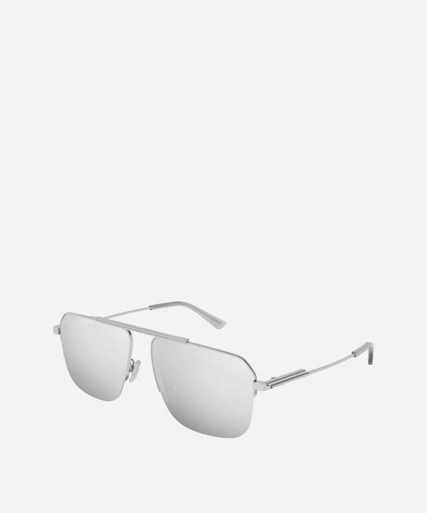Bottega Veneta - Metal Aviator Sunglasses