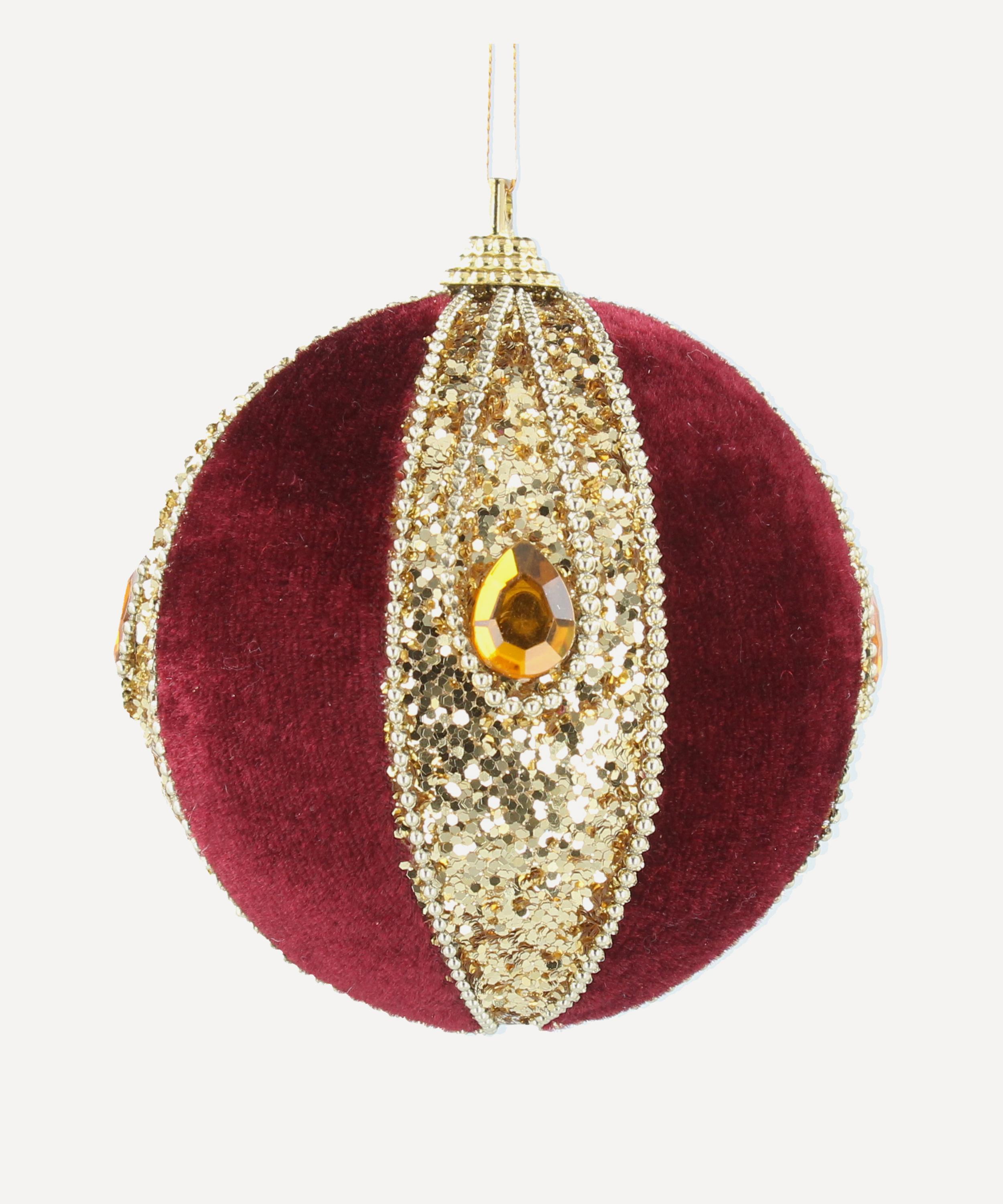 Christmas - Velvet Jewel Bauble image number 0