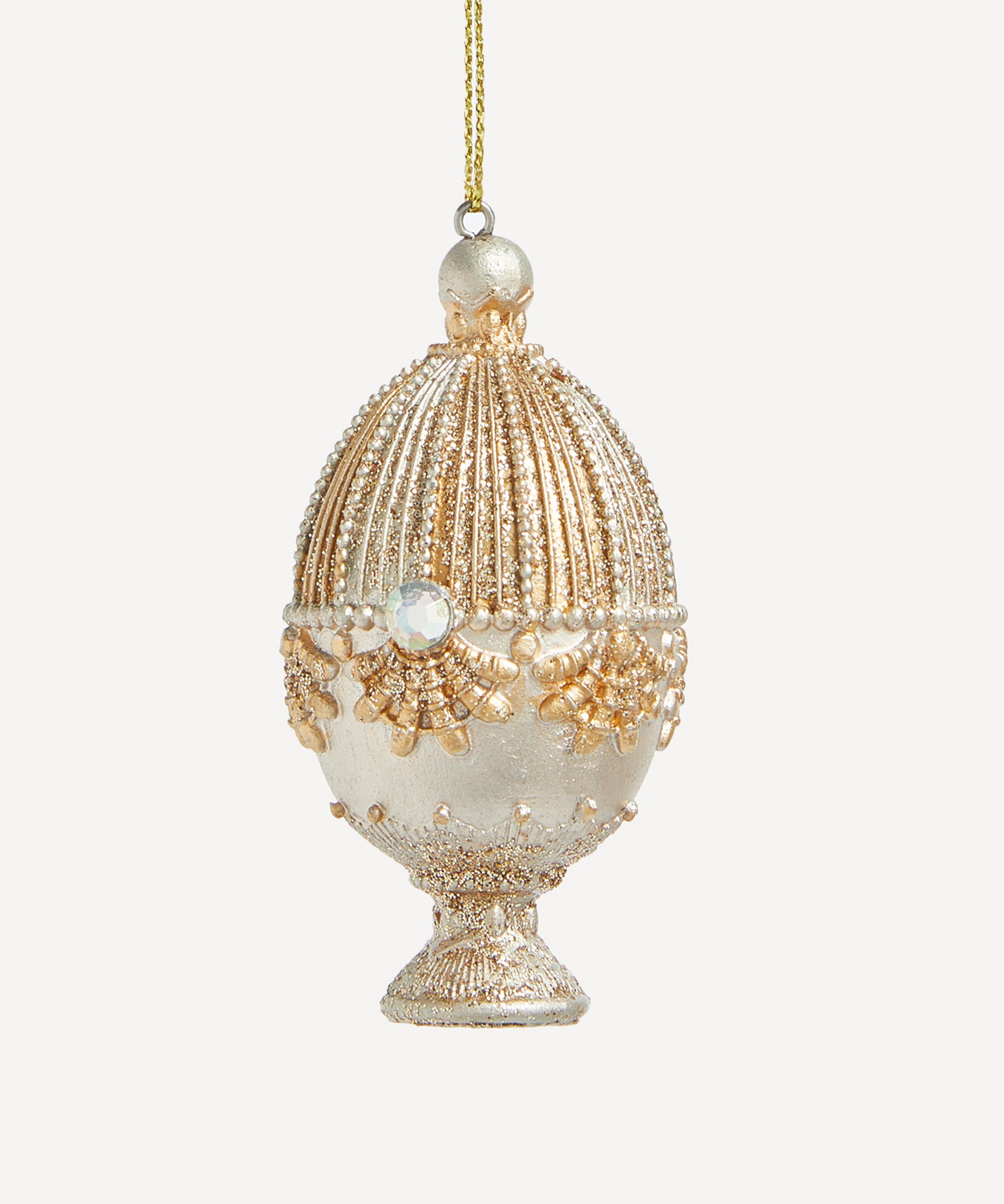 Christmas Fabergé Egg Ornament Liberty