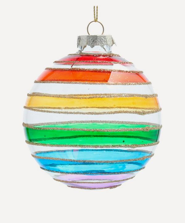 Christmas - Glass Rainbow Bauble image number null