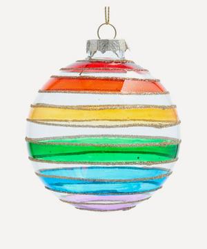 Christmas - Glass Rainbow Bauble image number 0