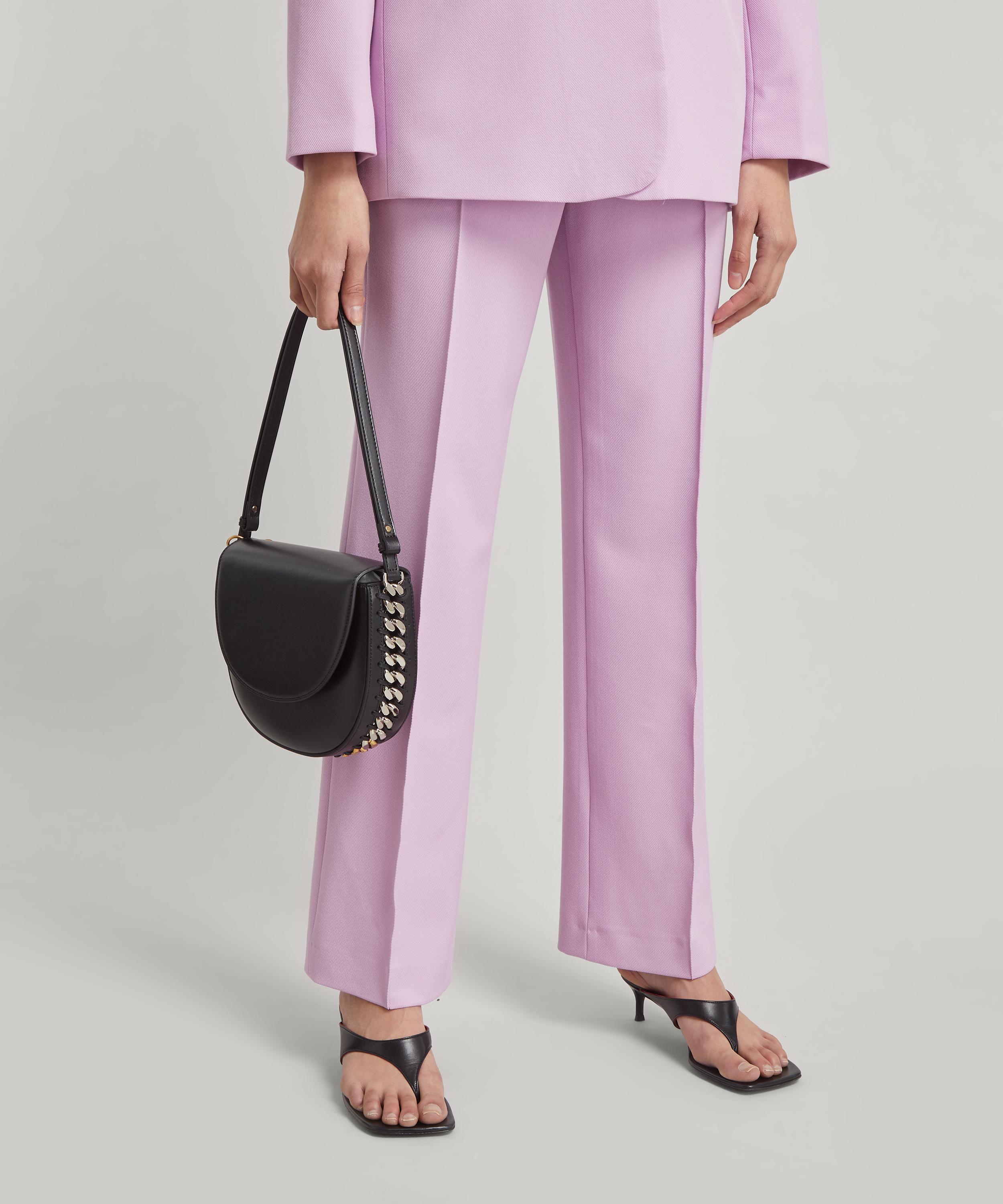 Stella McCartney Shoulder Bag With Logo, in Pink