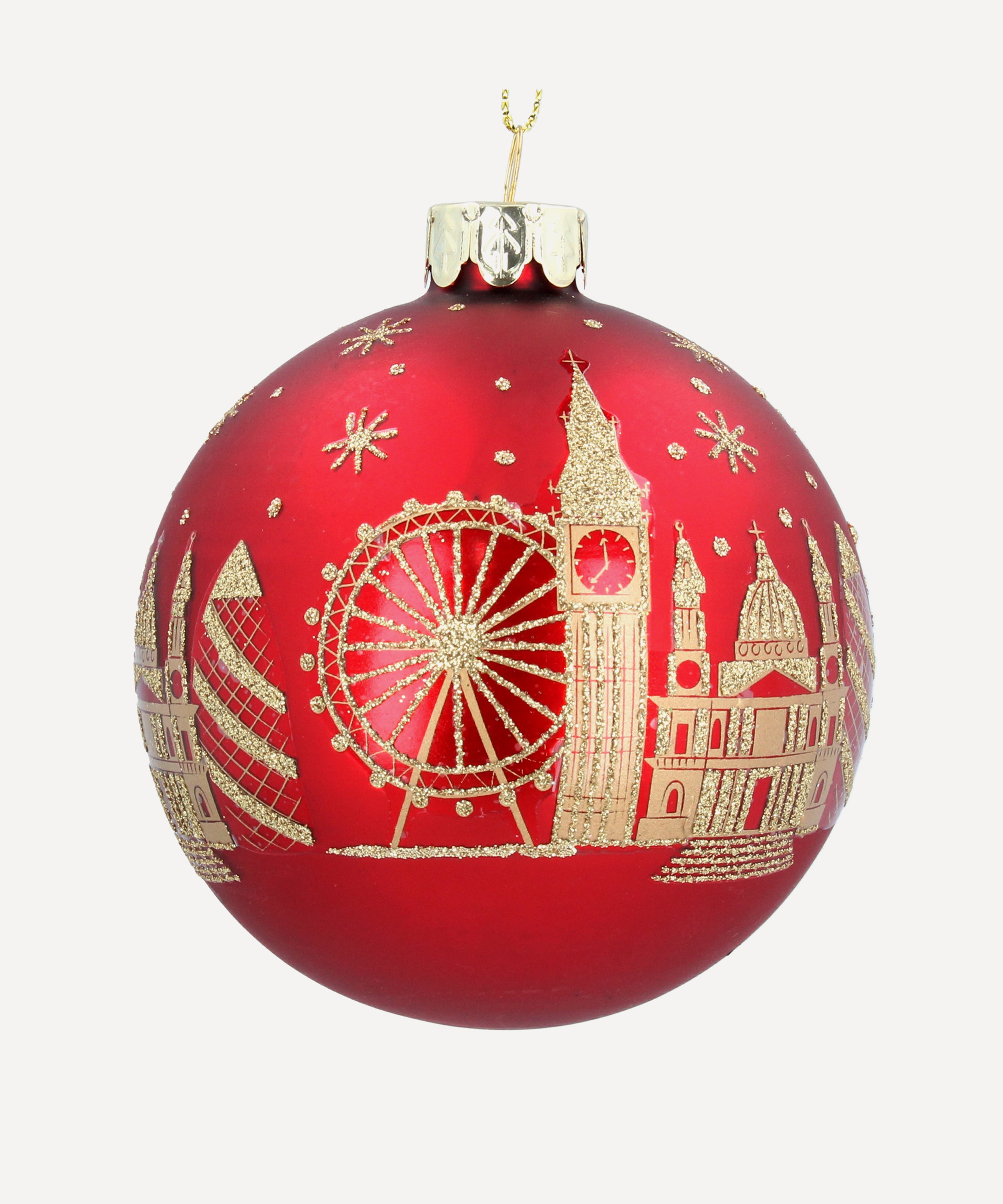 Christmas - Glass London Bauble image number 0