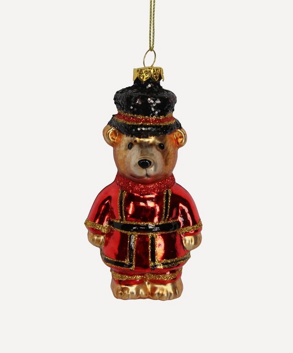 Christmas - Glass Teddy Decoration image number null