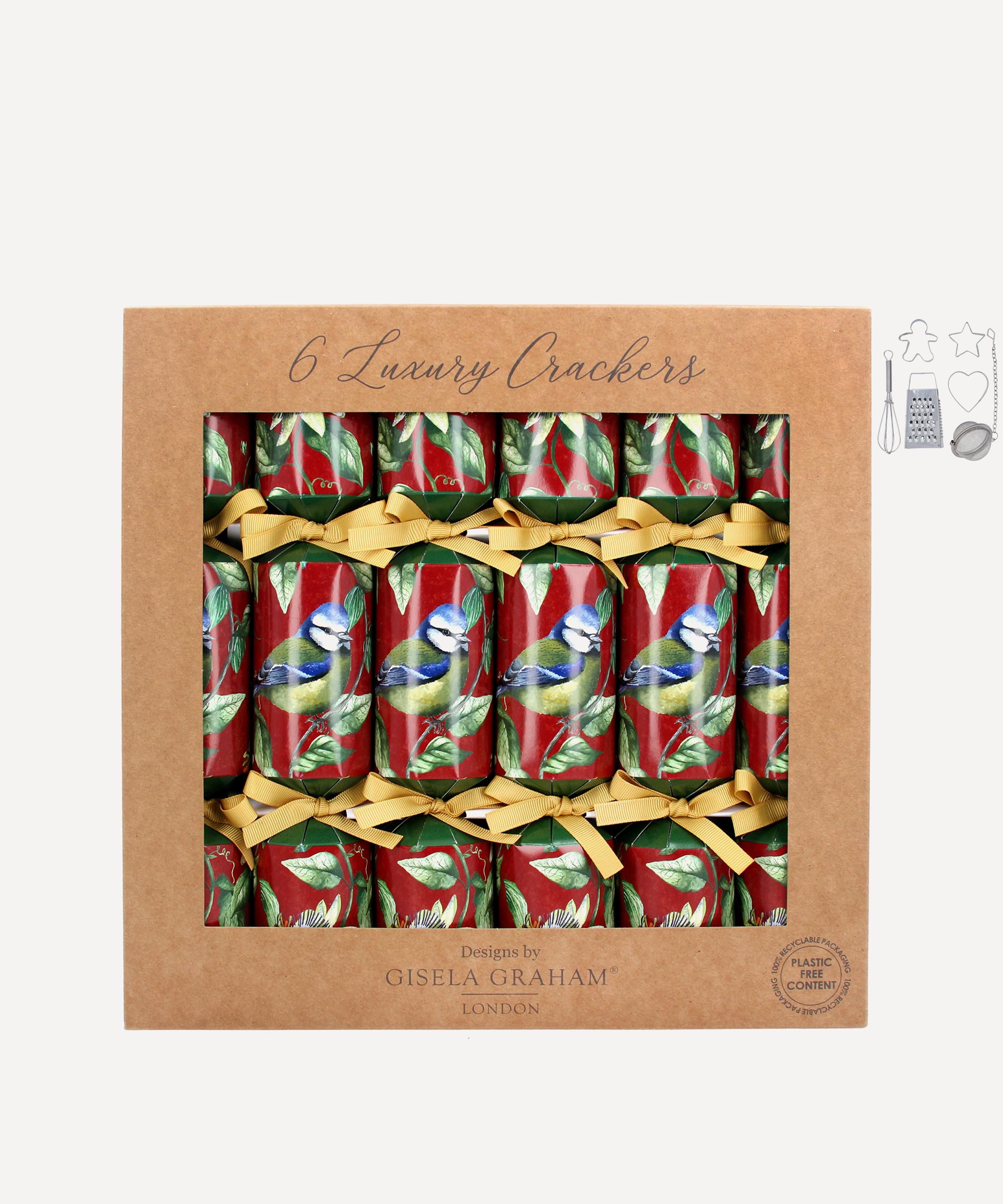 Christmas - Box of Six Bluetit Christmas Crackers image number 0