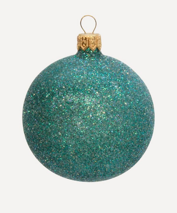 Christmas - Glass Peacock Bauble image number null