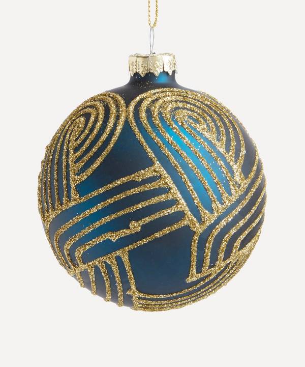 Christmas - Glass Glitter Bauble image number 0