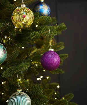 Christmas - Glass Glitter Bauble image number 1